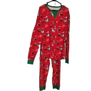 15.Target Wondershop's Men's Holiday Joggers Set featuring Dinosaurs Bowling XL